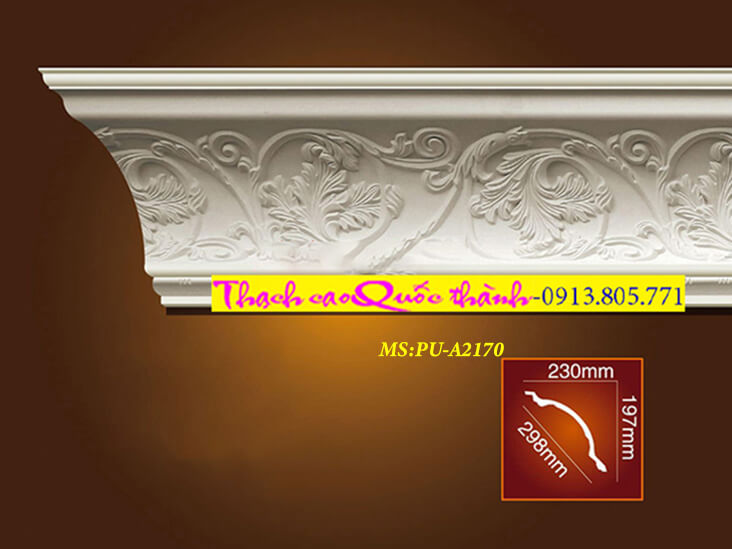 Top phào chỉ đẹp nhất PU-A2170